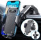 VANMASS Soporte Movil Coche 2024【Pro Version】 Soporte Teléfono Coche 【Military-Grade】 Actualizado Ventosa Accesorios para el Coche Salpicadero Parabrisas para iPhone 15 14 13 Pro MAX, Negro Brillante