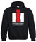 Textilhandel Hering Kapuzenpullover - IHC International Harvester (Schwarz, L)