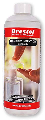 HANDDESINFEKTION Gel 1000 ml Desinfektionsmittel für Hand Haut Hände Desinfektion Händedesinfektion Desinfektionsgel Geldesinfektion gelförmig