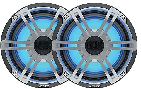 HERTZ HEX 6.5 S-LD-G 16.5 cm Speaker Boats Marine Outdoor with Lighting - 1 Pair