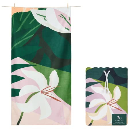 Dock & Bay Badetuch - Für Zuhause - Schnell trocknend, super saugfähig - Inklusive Tasche - Retreat - Monte Verde, Small (85x40cm, 33x16)