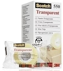 Nastro adesivo SCOTCH 550 trasparente rotolo 33 x 19 8 unità