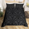 Homewish Damast-Bettwäsche-Set für Erwachsene, antikes viktorianisches Barock-Bettwäsche-Set, Super-King-Size-Bett, Gothic, Vintage, Blumenmuster, Bohemian-Exotik, Bettbezug, Schlafzimmerdekoration, 2