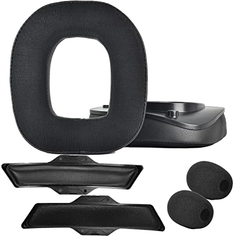 Yaowanguan A50 Gen 3 Mod Kit - Replacement Thicker Earpads,Headbands & Foam for ASTRO Gaming A50 Wireless Headset Gen 3,Ear Cushions/Cups/Pads,A50 Gen 3 Accessories w/Magnetic Clips(Cooling Gel)