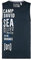Camp David Herren Muskelshirt mit Logo-Artwork Ocean Navy XL