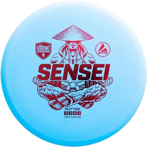 Discmania Disc Golf Active-line Sensei hellblau Golfscheibe, M