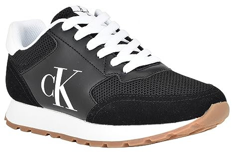 Calvin Klein Camina Damen-Sneaker, Schwarz, 38 EU