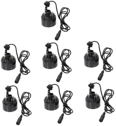 IMIKEYA 7stücke Led Nebelmaschine Für Aquarium Und Teich Hochwertiger Luftbefeuchter Mit Farbwechselnden Lichtern Für Bonsai Garten Und Halloween-dekoration