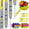 Unicorn Flair 2 Dartpfeile Set, Mehrfarbig, 21 g