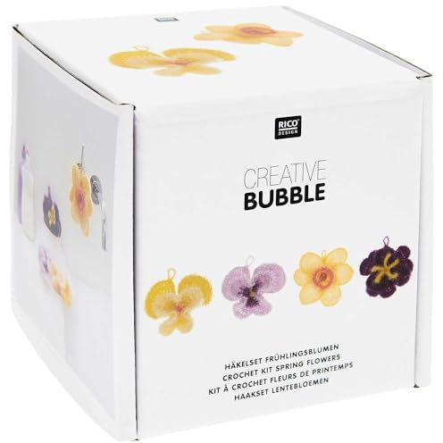 Häkelset Bubble Frühlingsblumen