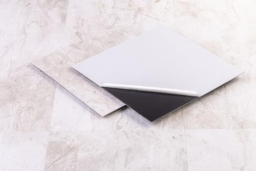 PVC Bodenbelag Vinylboden Selbstklebend MARMOR COIMBRA - 30,48 x 30,48 cm (22Stk./2,04 m²) - Selbstklebende Vinylplanken, Laminat Dielen – Gewaschen, Rutschfest, Wasserfest