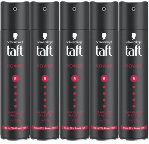 56 STÜCK X Taft Haarlack Power Haarspray Power Halt 5 Spray Haarspray 250 Mililiter