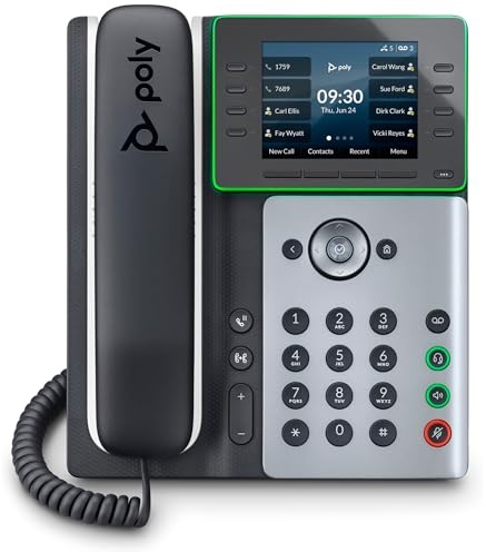 HP Edge E300 IP Phone and PoE-Enabled, 82M92AA