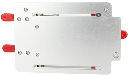 Router Table Coping Sled, Router Table Coping Sled Aluminum Alloy Tenoning Safety Pressure Plate Tensile Safety Clips Rail Nozzles