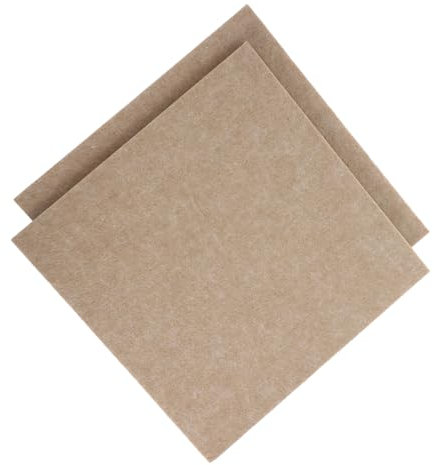 TEHAUX 2stücke Selbstklebende Filz Pinnwand Fliesen Dunkel Kamel Dicke Quadratische Memo Boards Für Büro Schlafzimmer Schule Und Wanddekoration