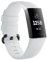 Panda Bobo Strap Compatible for Fitbit Charge 3/Fitbit Charge 4, Adjustable Classic Replacement Silicon Wristband (Small, White)
