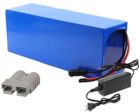 Batterie au Lithium, 72V 60Ah 50Ah 40Ah 30Ah 20Ah Batterie au Lithium Rechargeable Batterie Personnalisable Pack de Batteries au Lithium avec Chargeur et BMS, pour Moteur de 1000W
