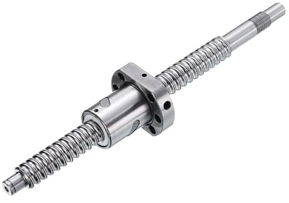 QUARKZMAN BallScrew SFU1605 (Durchmesser 16mm, Steigung 5mm, Länge 220mm) mit Kugelumlaufspindel-Mutter Ball Screw Kit Standard-Endbearbeitung für BK/BF12 CNC-Maschinenteile