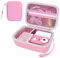 Arvok Kinderkamera Tasche für Uleway für GlobalCrown für GREENKINDER für Ushining für Gofunly für NUOTUN für HiMont für ASTGMI Sofortbildkamera Aufbewahrungsbox Mini Digital Kamera (nur Tasche) Rosa