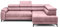 DomoHome Ecksofa Freistehend Mit Schlaffunktion Und Verstellbaren Kopfstützen, Chaiselongue, Rechts Seite, 278×197×76/98 cm, Schlaffläche: 88×200 cm, Stoffbezug In Silber