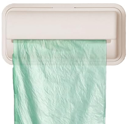 JINGLING Distributeur De Sacs Poubelle | Support De Sacs Poubelle Murale - Organisation de Stockage pour Cuisine Salon Jardin Extérieur Maison Salle de Bain Camping Dortoir Garage