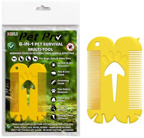 Camping Essentials Pocket Multi Tool Card for Hiking, Dog Walking & Outdoors