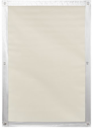 Lichtblick Dachfenster Sonnenschutz Sonnensegel für innen, Haftfix, ohne Bohren, Verdunkelung, mit Saugnäpfen, für bewegliche und feststehende Fenster Beige,59 cm x 118,9 cm (B x L) für MK08