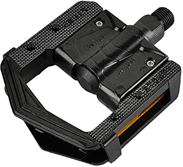 Wellgo F265 Alloy Folding Bicycle Pedals - 9/16 2DU System - Black