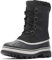 Sorel Caribou WP, Stivali da Neve Impermeabili Uomo, Nero (Black/Dark Stone), 44.5 EU
