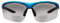 voltX Constructor ULTIMATE Bifokale Schutzbrille mit Lesehilfe (Blauer Rahmen, rauchglasfarbene Gläser +2,0 Dioptrien) CE EN166FT, Bifokale Rad, Sportbrille PREMIUM, UV400 Linse