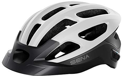 Sena R1 EVO Smart Fahrradhelm (Matte White, S)