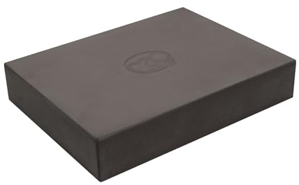 Fitness Mad Pilates-Block, umweltfreundlicher EVA-Sitzblock für Pilates und Heimtraining, Unterstützung für verschiedene Haltungen, Blau, 35 cm x 25 cm x 60 mm