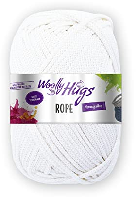 PRO LANA Woolly Hugs Rope 200g 01 - weiß