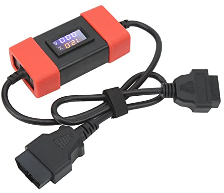 Huairdum Convertisseur 24V à 12V CâBle Adaptateur de Camion Robuste Portable Flexible et Professionnel pour Le Scanner Launch X431 Easydiag 3.0 2.0 Golo 3