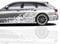 Finest Folia XXL Autoaufkleber Mosaik 2er Set je 60x200cm geometrisches Design Auto Seite Motorrad Bus Sticker Kfz Zubehör Broken Glass Camouflage Tuning Dekor KX074 (Weiß)