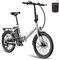Fafrees F20 Lite, klapprad e-Bike 20 Zoll, Elektrofahrrad 36V 16.75Ah Akku, City Bike Herren Damen 250W 25km/h, Reichweite bis zu 65-130 km E-Fahrrad, Weiß