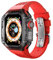 NIBYQ 49 MM ULTRA Band Kit di Modifica Per Apple Watch Ultra 49mmTransparent Luxury Trend Mod Case+Cinturino Impermeabile iWatch Accessori, 49mm, agata