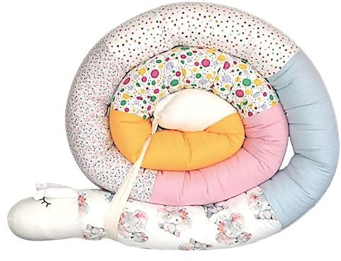 Bettschnecke/Bettschlange XXL (Motiv Smiley) Länge 250cm ** personalisierbar**Seitenschläferkissen