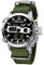 MEGALITH Orologio Uomo Digitale Militare - Sportivo Orologio da Polso Nylon Verde Quadrante Grande LED Orologi Analogico Digitali Impermeabile Allarme Cronometro Calendario - Regali da Uomo