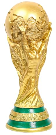 Oeedsns 2022 Soccer Ball, Resin, 10.6 Inch World Cup Trophy