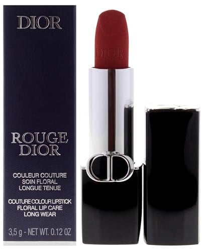 Rouge Dior Couture Velvet Lipstick - 772 Classic Rosewood by Christian Dior for Women - 0.12 oz Lipstick (Refillable)