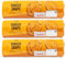 3 x 250g Ginger Snaps, Traditional Biscuits with Light Brown Sugar for a Caramelised Flavour - 750g