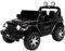 Actionbikes Motors Kinder Elektroauto Jeep Wrangler Rubicon | Fernbedienung mit First Funktion - Kinderauto elektrisch - Elektrofahrzeuge - Elektro Auto für Kinder ab 3 Jahre (1-Sitzer Schwarz)