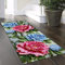 Yinghesheng Teppich Läufer Flur Küche rutschfest Waschbar 40x120cm Teppichläufer Lang,Pink Blau Blumen Küchenläufer Meterware Korridor Tepiche Schlafzimmer Esszimmer Schmutzfangmatte Breit 40-140cm