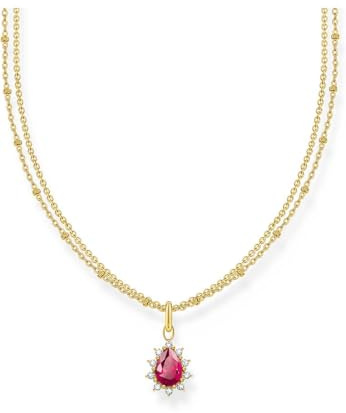 THOMAS SABO Damen-Kette 925er Silber Zirkonia