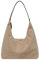 fdsmall Tote Bags für Frauen Braun Wildleder Tote Bag Große Kapazität Slouchy Schultertaschen Handtaschen für Schule Arbeit Einkaufen Reise Täglicher Gebrauch (Beige)