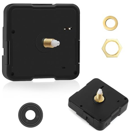 Lautloses Quarz-Uhrwerk,Uhrwerk-Set,Quarz-Uhrwerk-Ersatz,Uhrwerk für Wanduhr Uhrwerk,Wanduhr-Mechanismus,DIY-Reparatur-Teile für Wanduhr