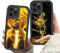 Handyhülle 2 Stück für iPhone 15 Hülle 6.1'' Japan Anime Demon Slayer Agatsuma Zenitsu Manga Muster Design Case Niedlich Kameraschutz Schutzhülle Stoßfest TPU Silikon Weich Ultra Dünn Cover -Schwarz6