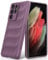 BonYonka Coque pour Samsung Galaxy S21 Ultra, Étui Silicone Liquide Case avec Doublure en Microfibre Anti-Rayures en Fibre et Protection pour Caméra, Violet
