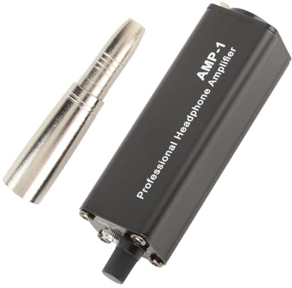 Jonlaki XLR to 3.5mm Portable Headphone Amplifier Converter for Musicians, and Travel-Friendly Solution